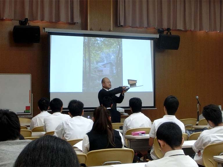 伏見工業高校・授業報告