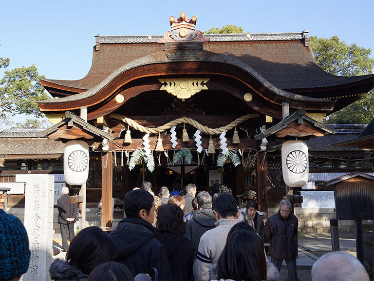 初詣:藤森神社、許波多神社、伏見稲荷、御香宮