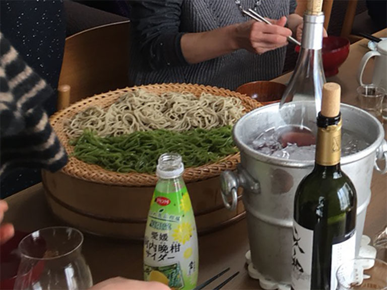 箕面・出前手打ち蕎麦会