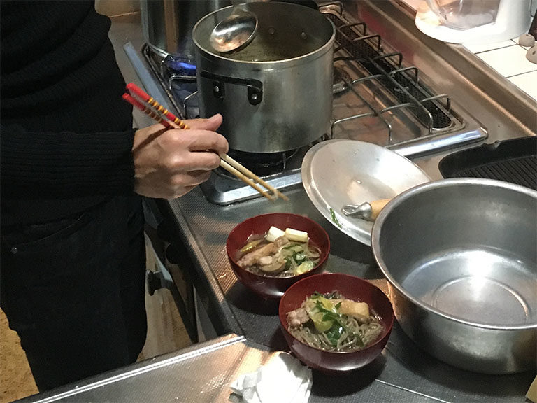 箕面・出前手打ち蕎麦会