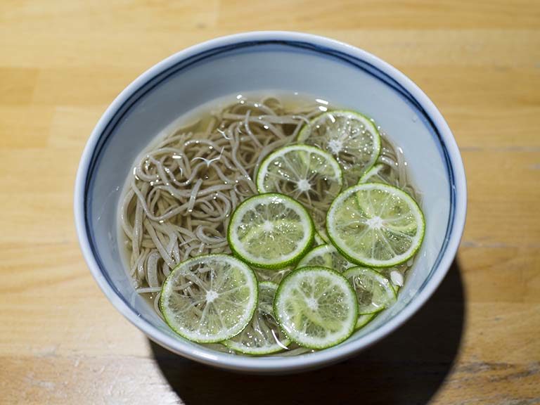 すだち蕎麦